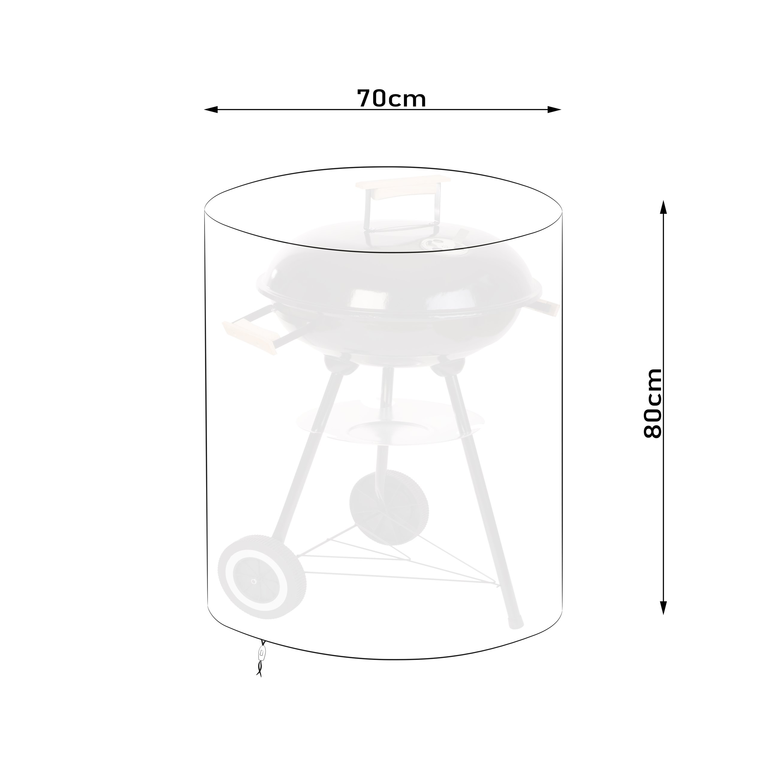 Wymiary Pokrowca na grilla