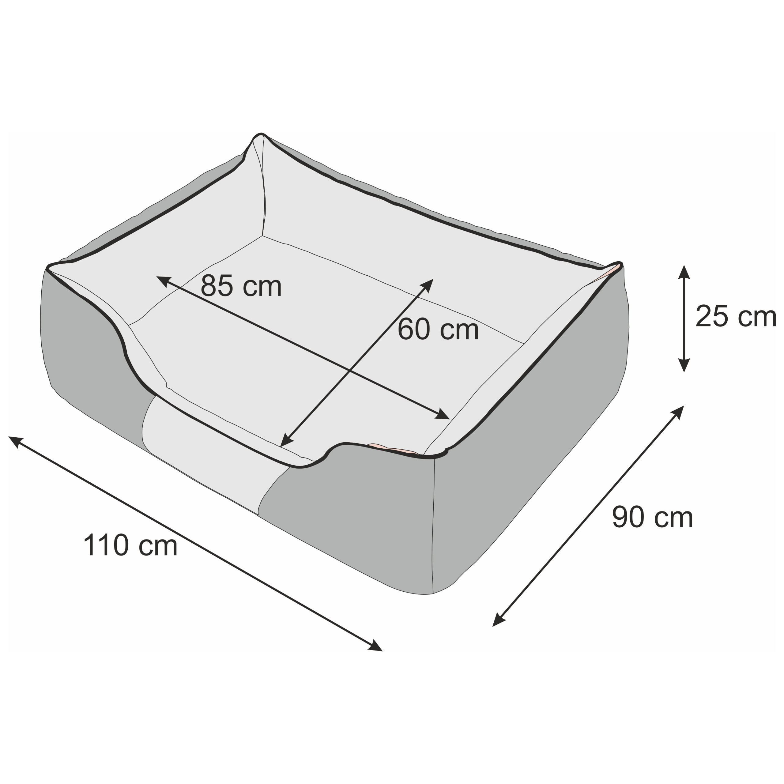 Wyamir legowiska XXL Comfort Ekoln