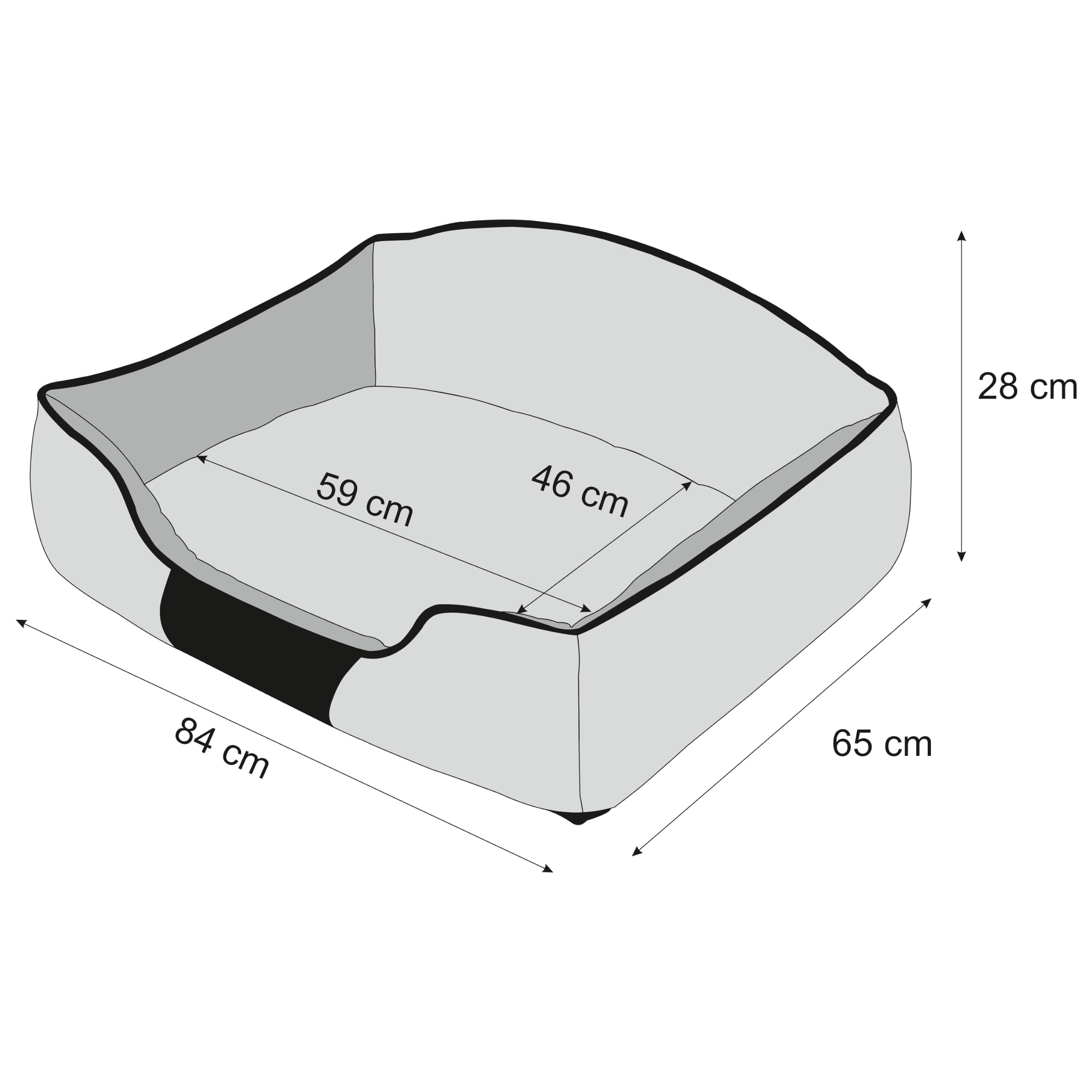 Wyamir legowiska XL Królewskie