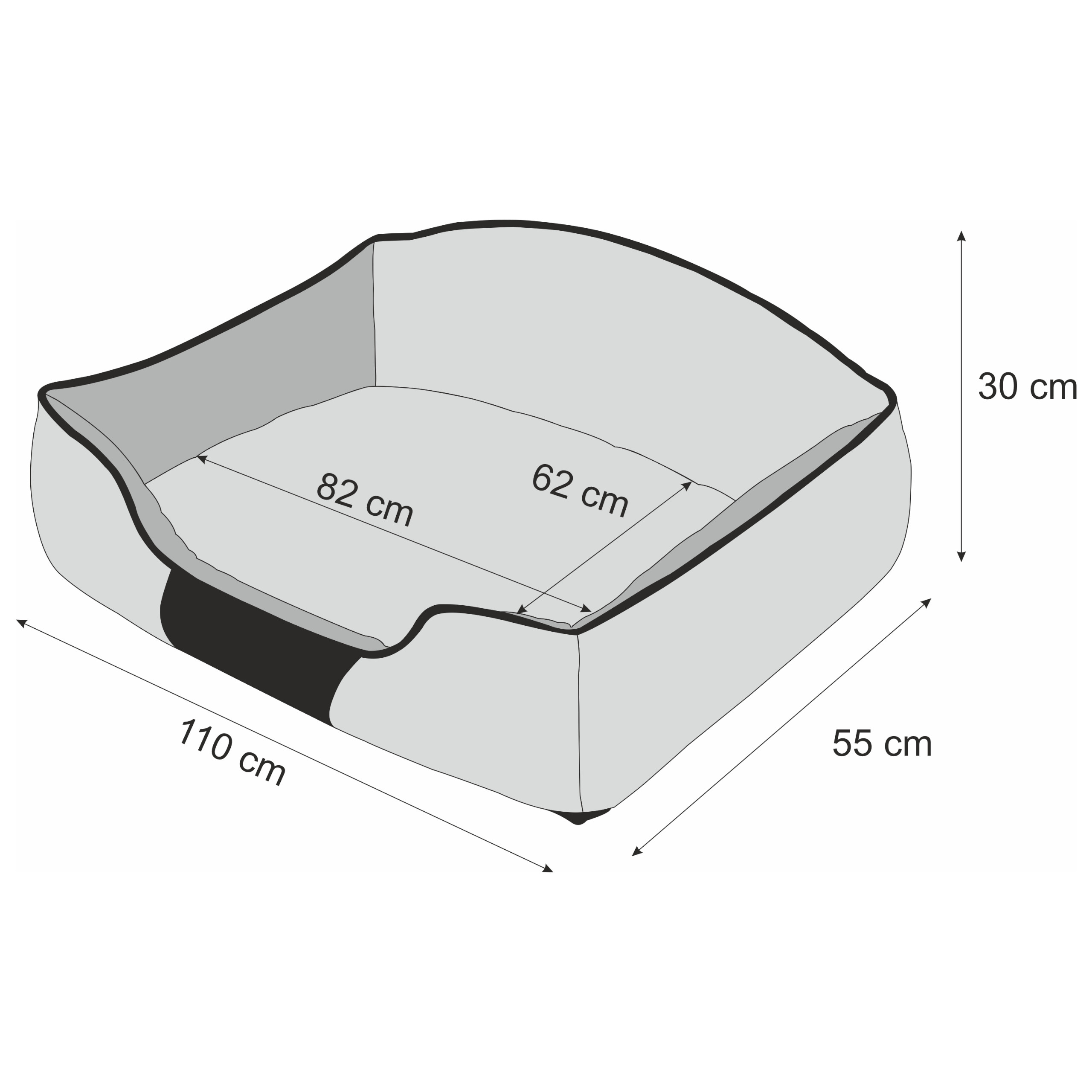 Wyamir legowiska XXL Królewskie