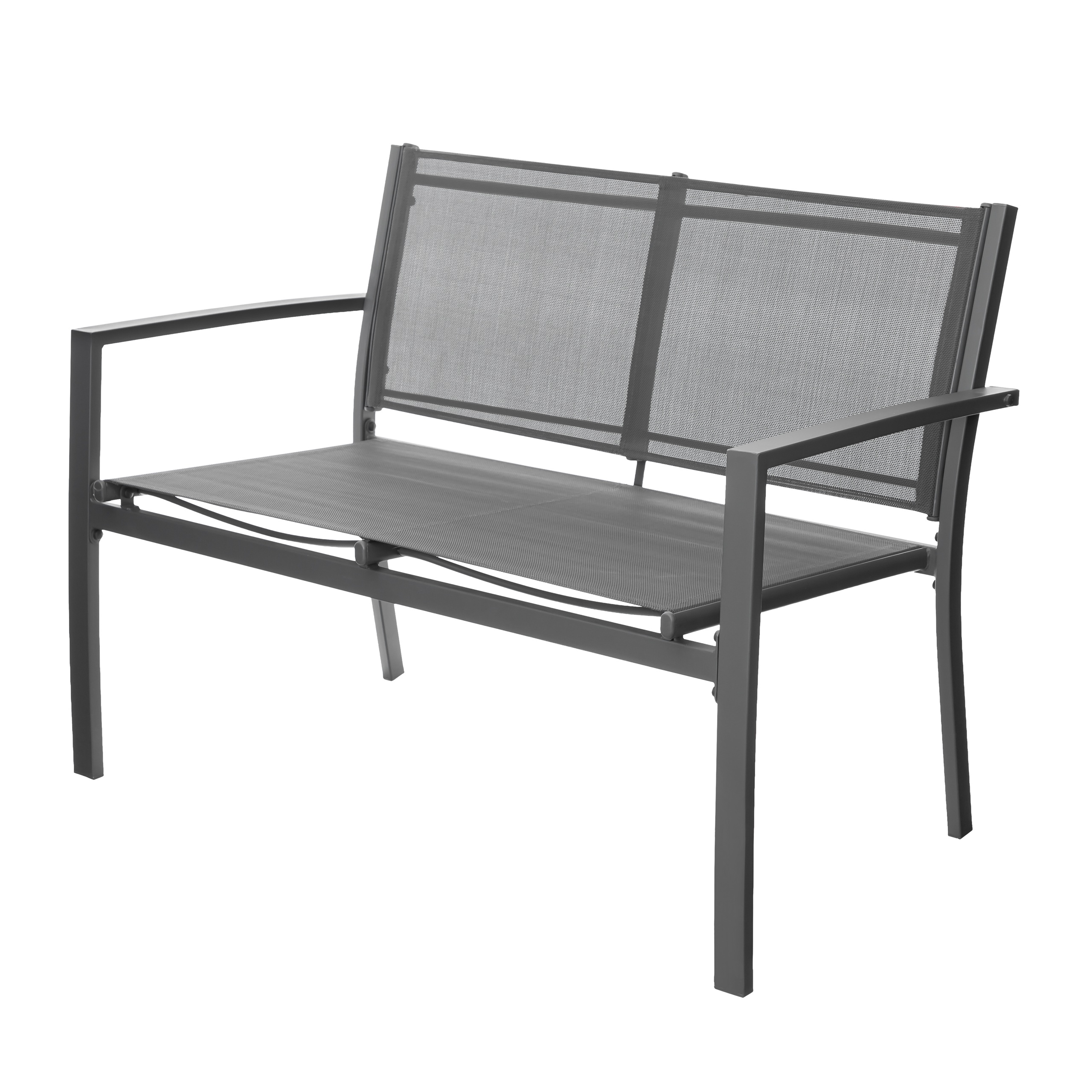 KOMPLET MEBLI OGRODOWYCH 2 Krzesła Sofa i Stół ogrodowy Zestaw wypoczynkowy