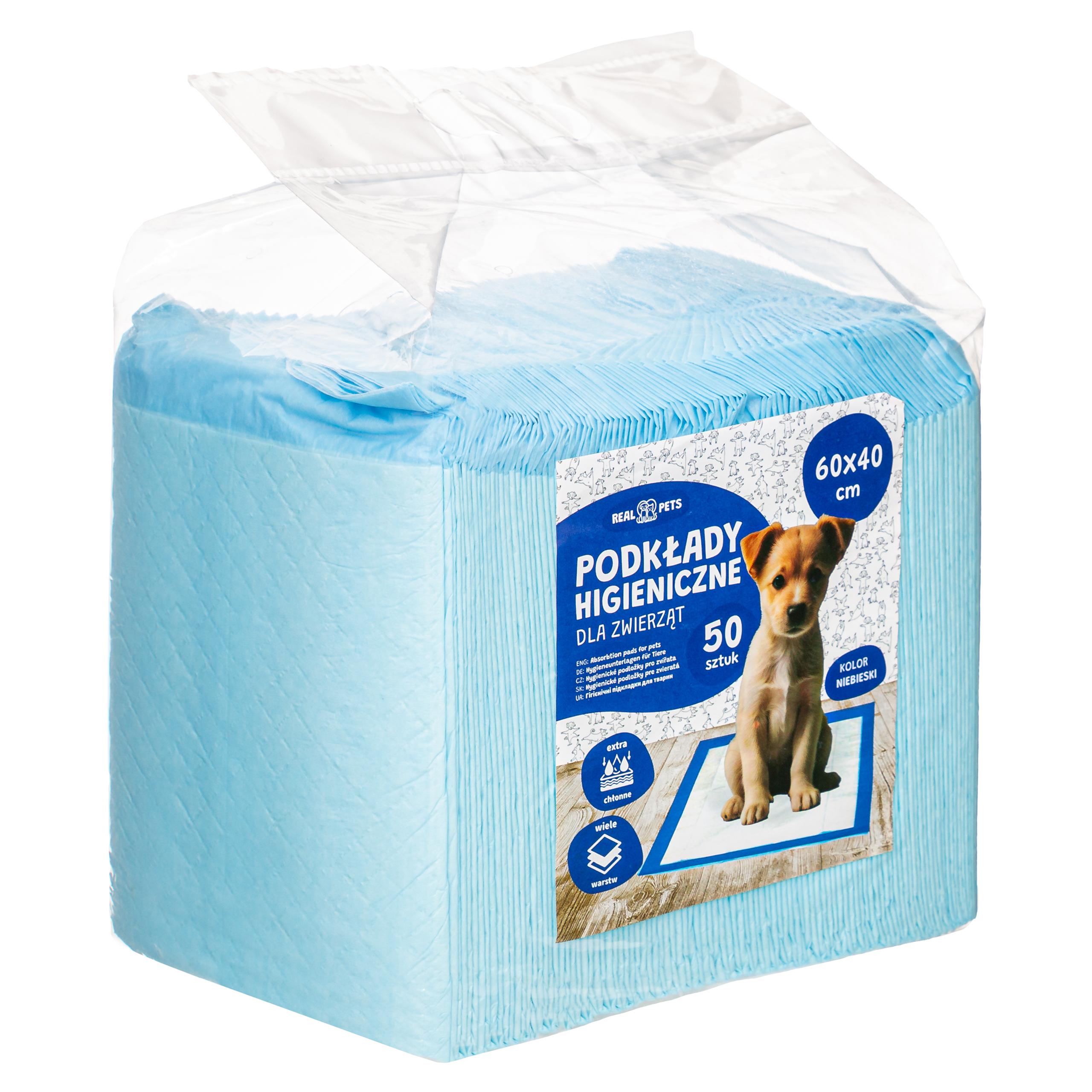 Podkłady higieniczne - wyglad paczki