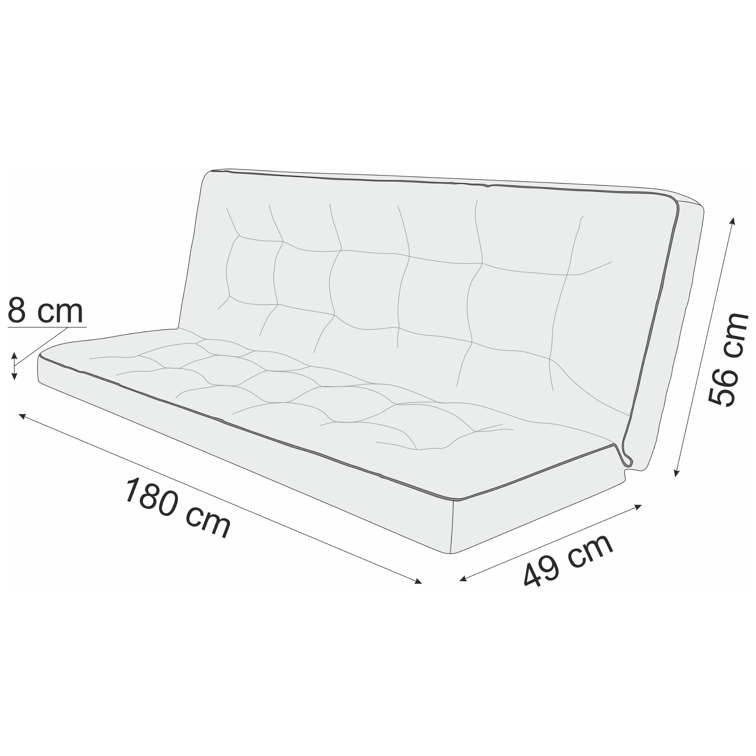 Wymiary Poduszki Pola 150 cm