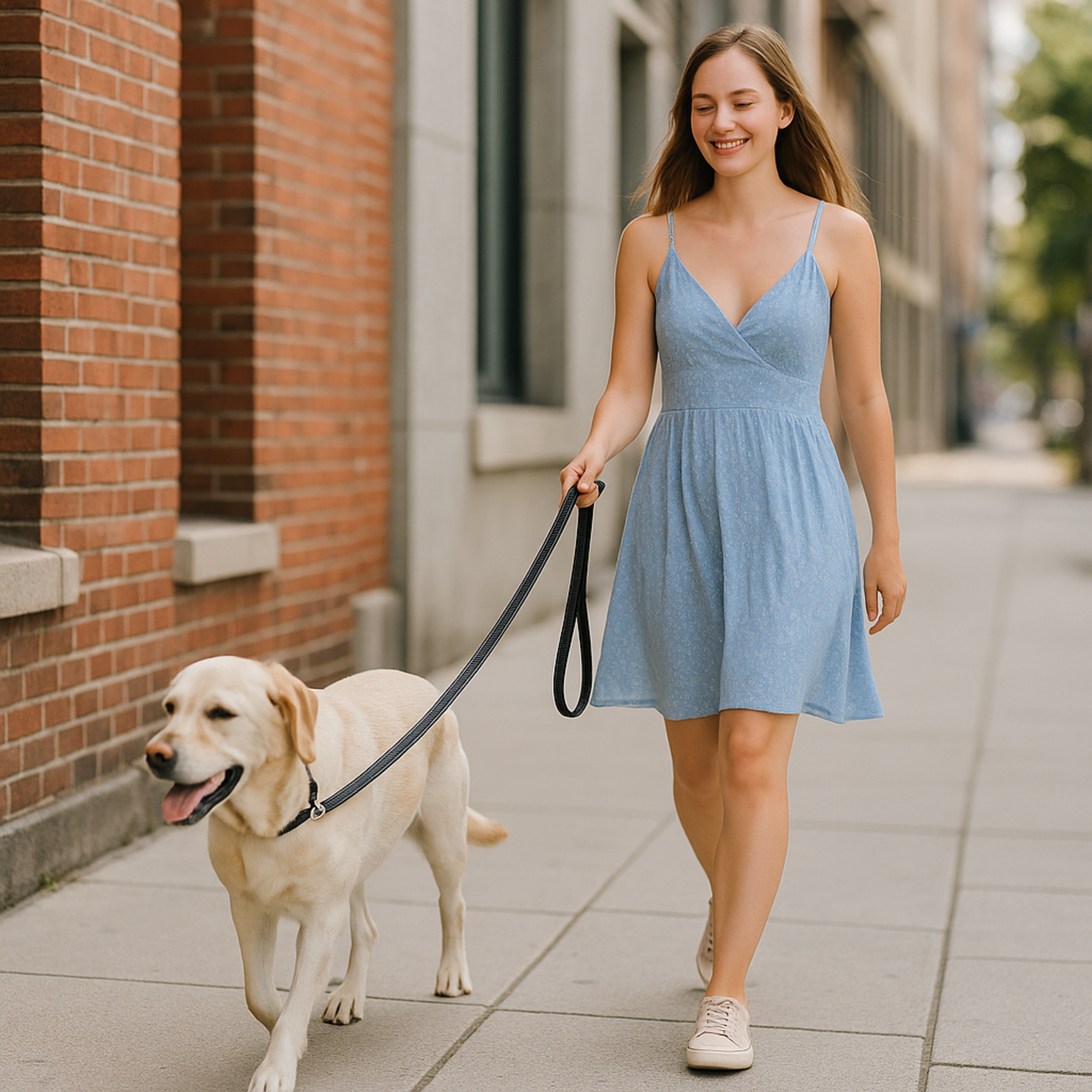 Smycz parciana dla psa