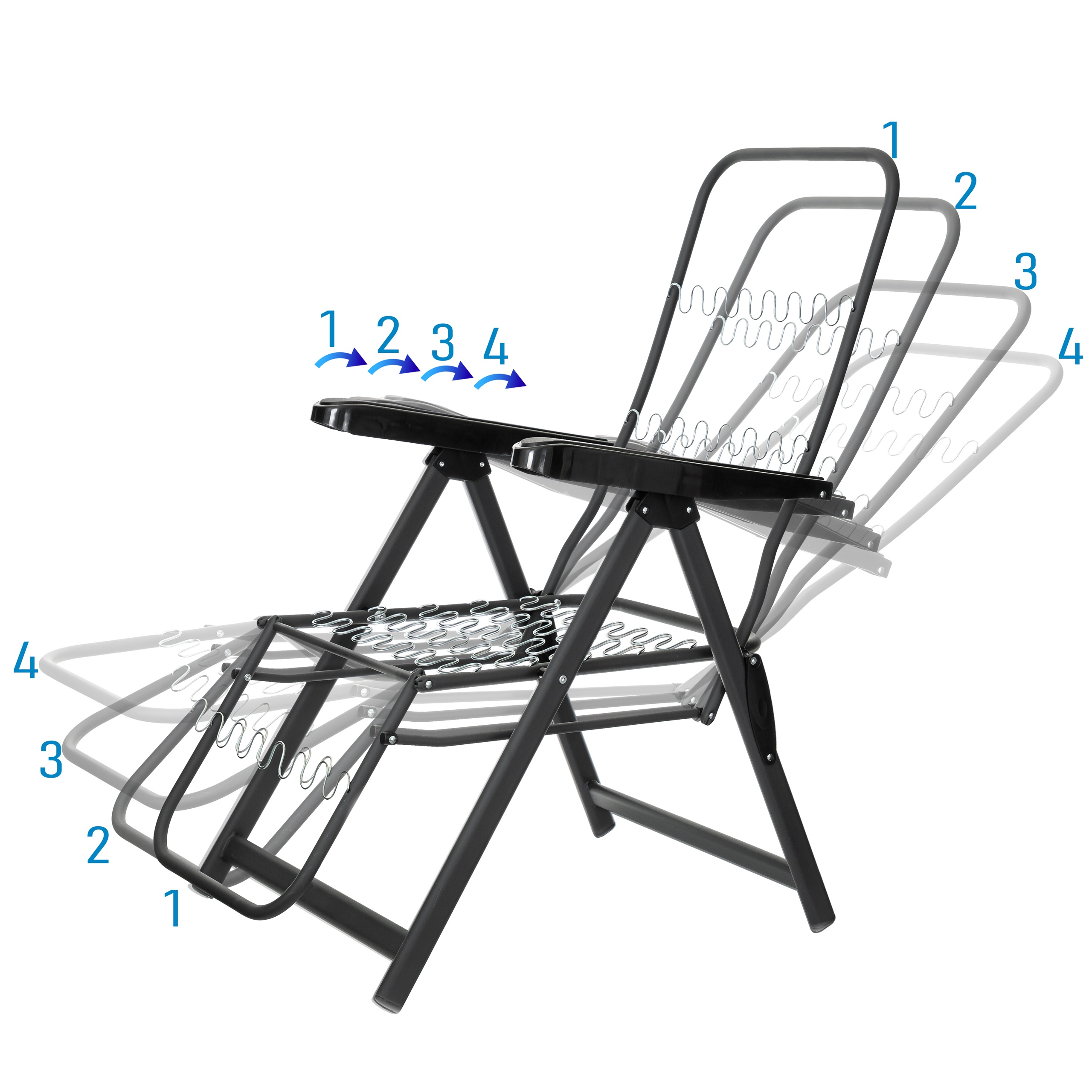 Stelaż leżaka ogrodowego - Star