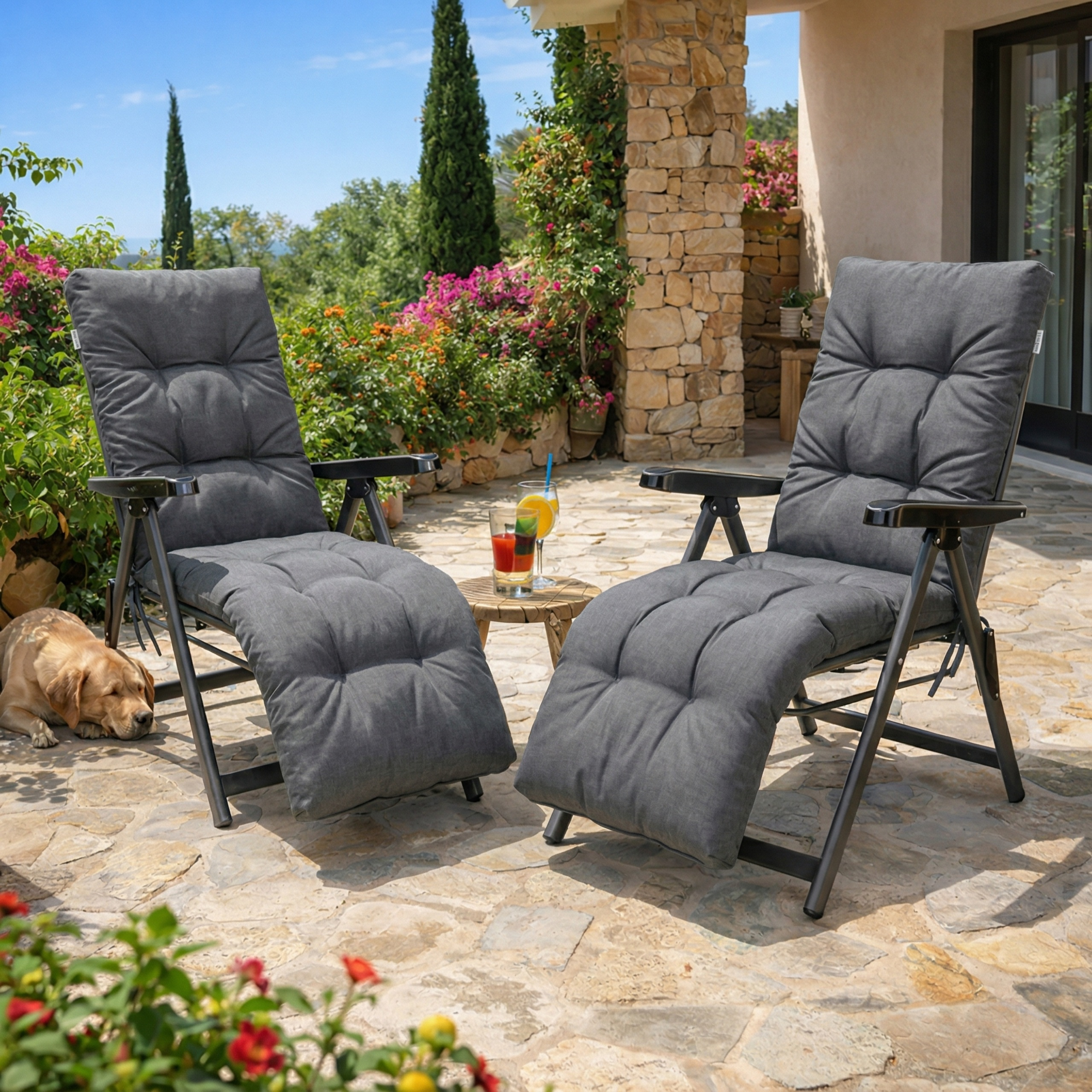 Leżak Ogrodowy Star Light