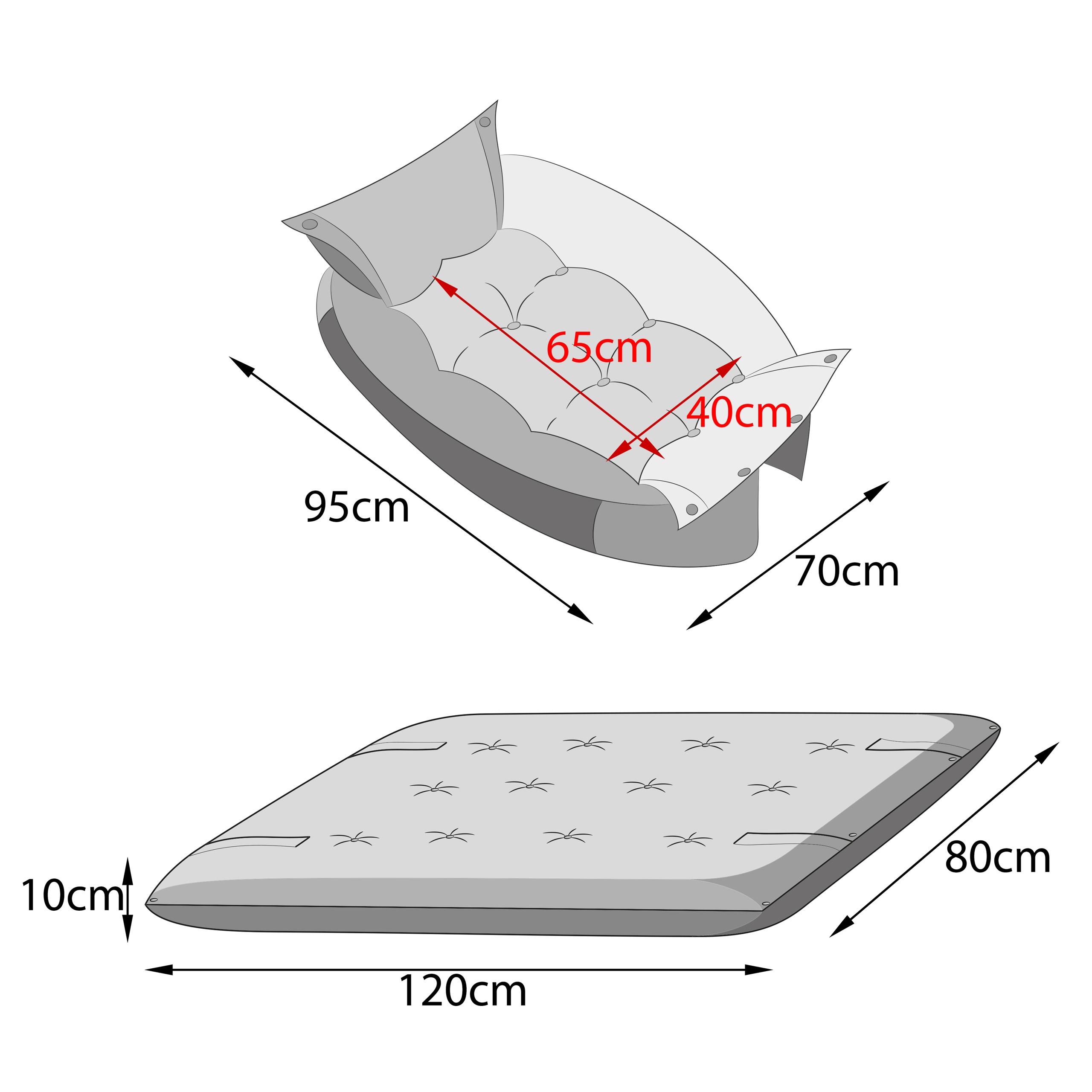 Legowisko Twice - Rozm, XL