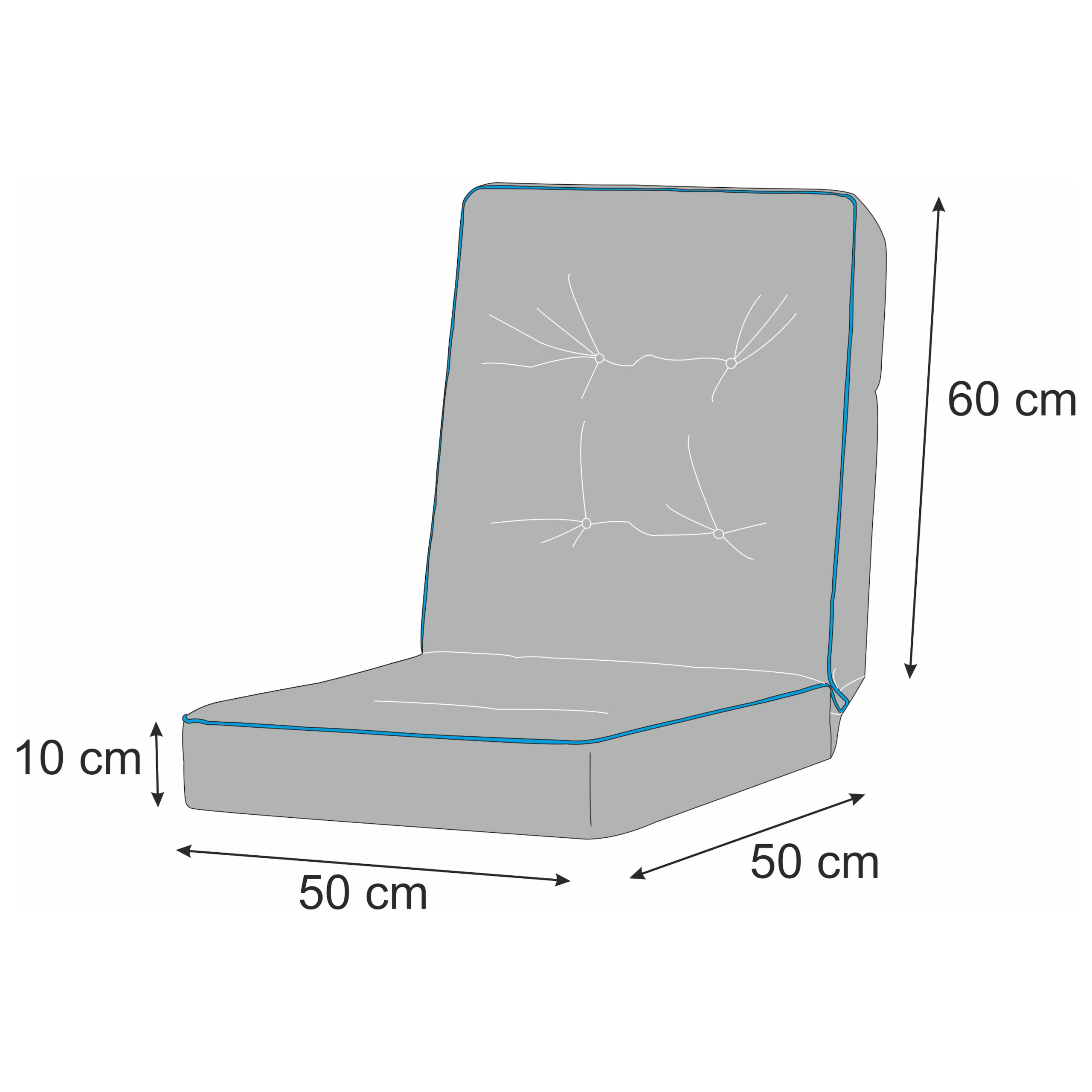 Wymiary Poduszek Venus 50 cm