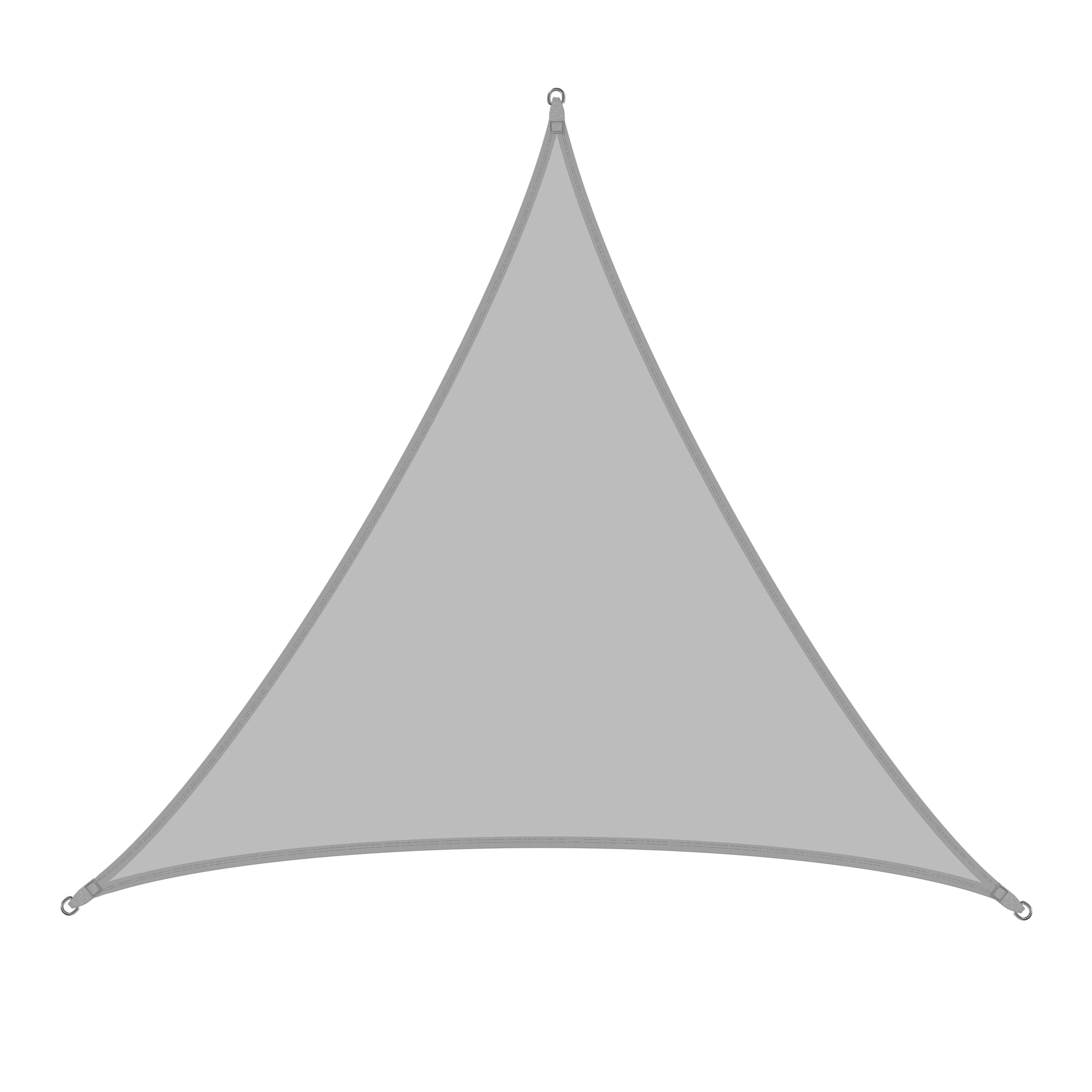 Żagiel przeciwsłoneczny w kształcie trójkąta równoramiennego